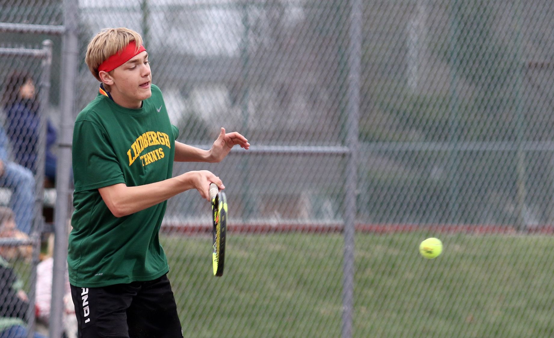 SLUH vs. Lindbergh tennis